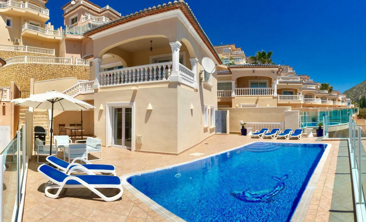 Villa Guapa With Gym Aircon Wifi Moraira Bagian luar foto